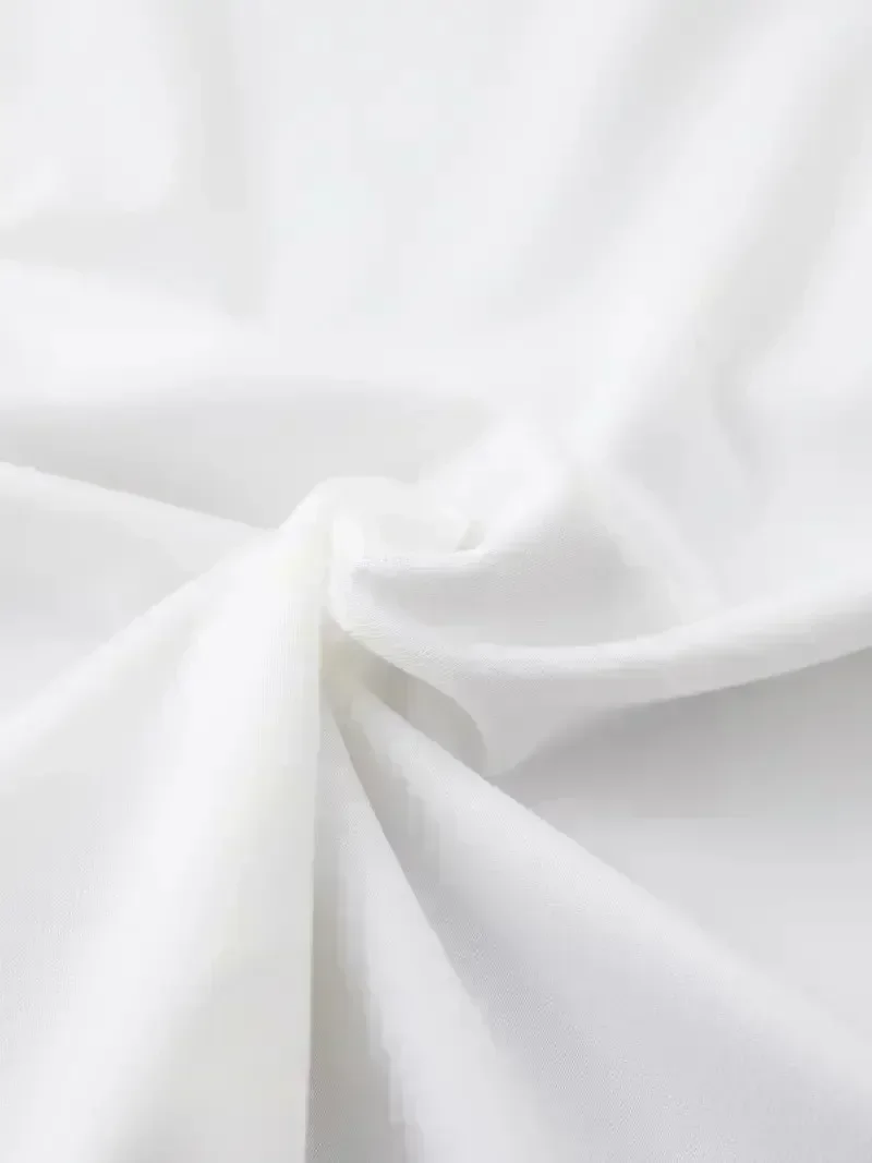 Women's T-shirt White Short-Sl - Lifestyle In Korean ulasan dan harga