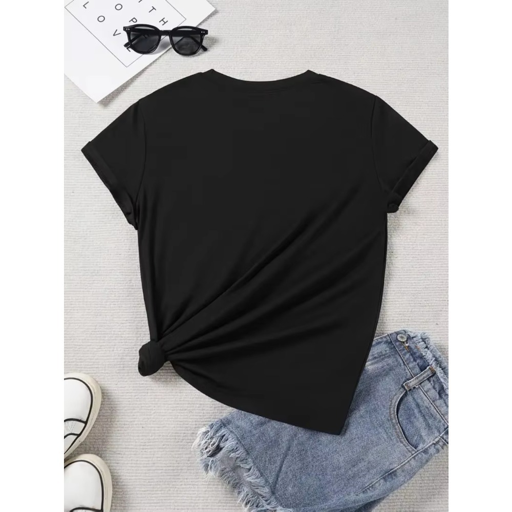 Men Women T-shirt with A Illus - Korean Pants Men Lifestyle ulasan dan harga