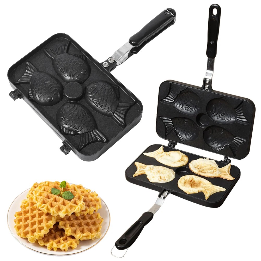 Japanese Taiyaki Waffle Maker  - Tteokbokki Rice Cake ulasan dan harga