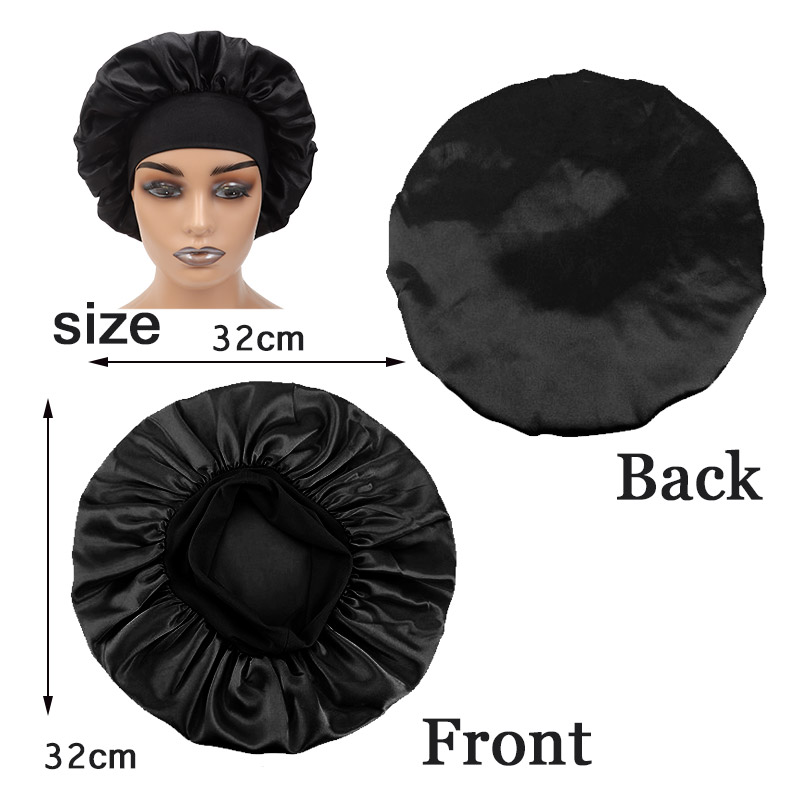 Silk Bonnet Satin Hair Bonnets - Sleeping Pack Overnight ulasan dan harga