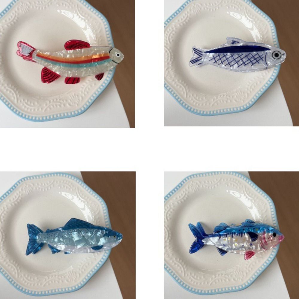 Hairpin Ocean Animal Hair Claw - Lifestyle In Korean ulasan dan harga